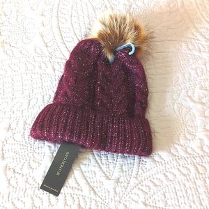 Beanie by Banana Republic. One Size. Color maroon. New with tags.